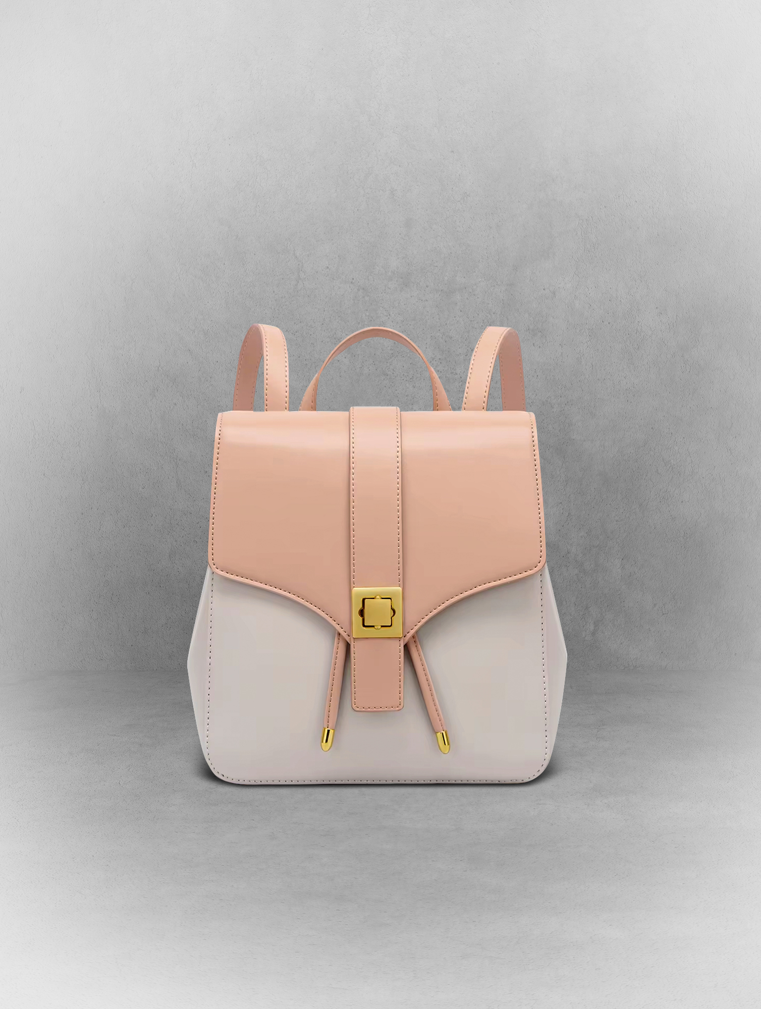 Cowhide Leather Casual Backpack