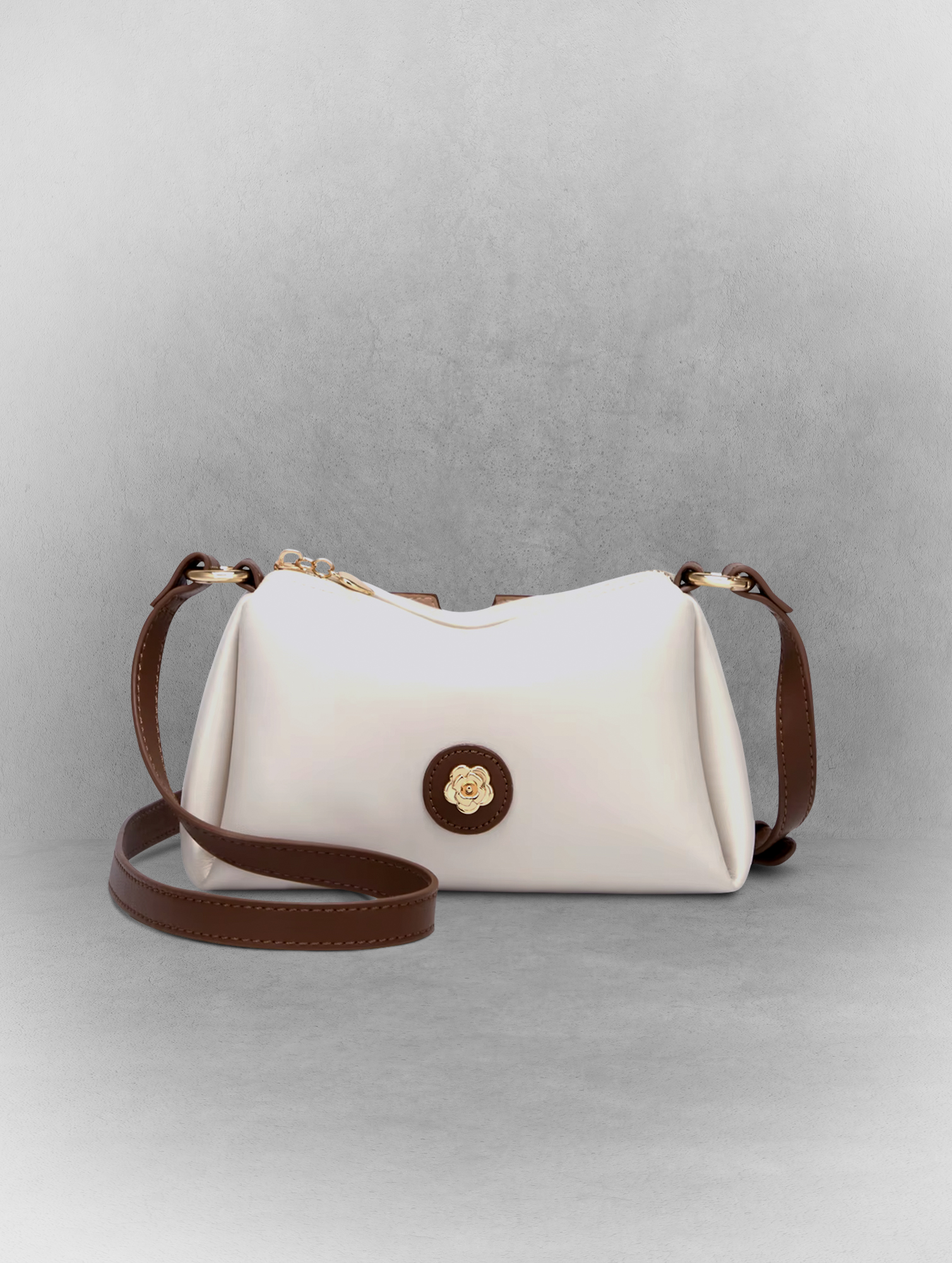 Medium Boston Crossbody Bag