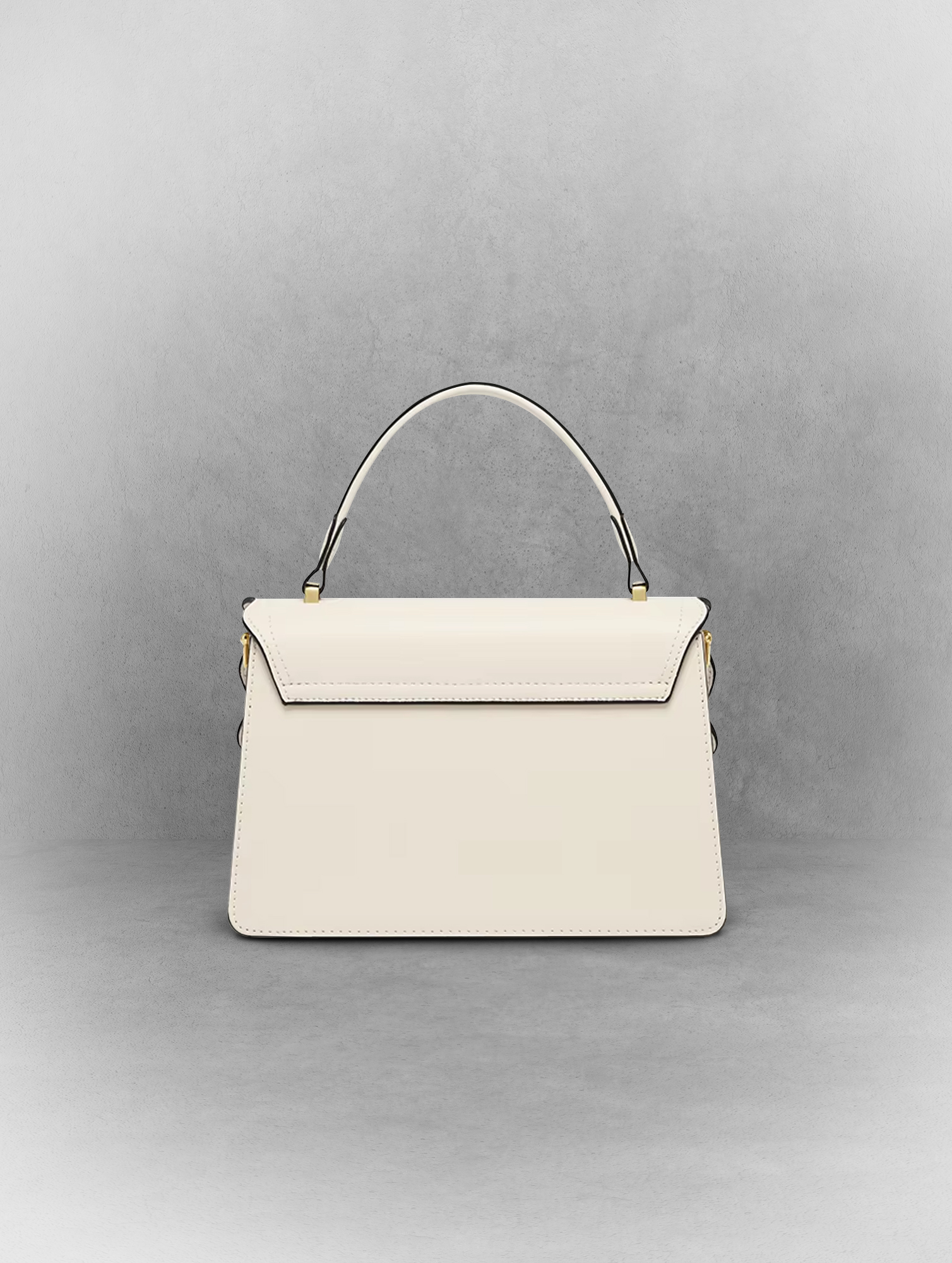 Second image of Off-White Petal Pattern Shoulder Bag